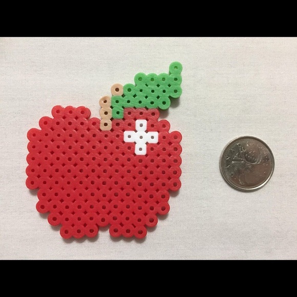 Cute Fridge Magnets - Apple Fruit Healthy Eating - Picture 3 of 6